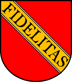 Das Wappen der Stadt Karlsruhe