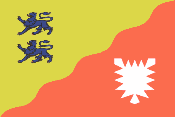 Flagge Kreis Rendsburg-Eckernf&ouml;rde