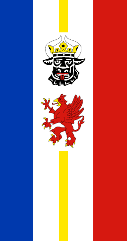 Landesdienstflagge Mecklenburg-Vorpommern
