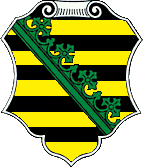 Wappen des Landtages in Sachsen