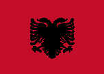 Flagge Albanien