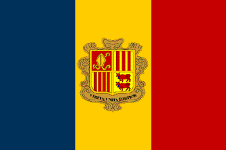 Flagge Andorra
