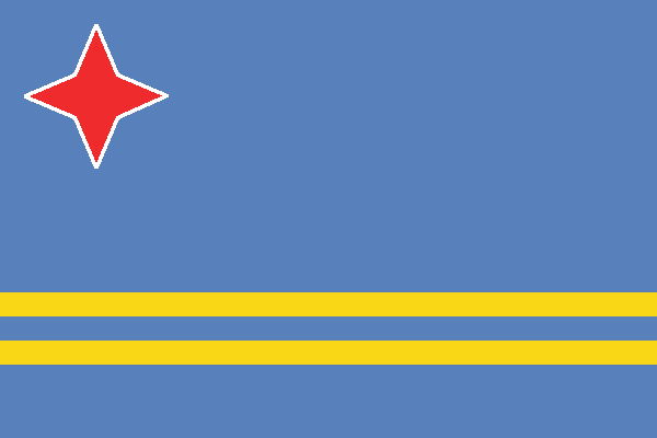 Flagge Aruba