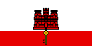 Flagge Gibraltar