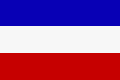 Flagge Jugoslawien