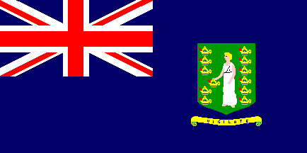 Flagge Britische Jungferninseln