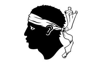 Flagge Korsika