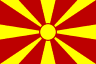 Flagge Republik Mazedonien