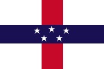 Flagge Niederl&auml;ndische Antillen