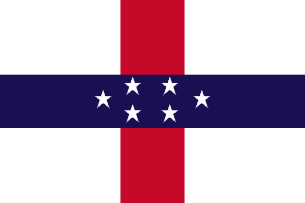 Historische Flagge Niederl&auml;ndische Antillen