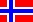 Flagge Norwegen
