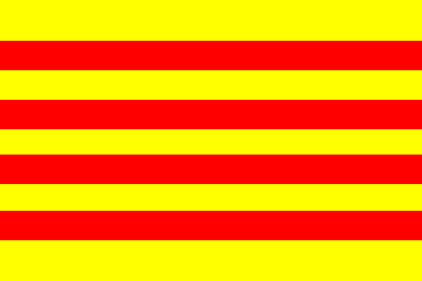 Flagge Katalonien