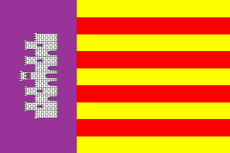 Flagge Mallorca