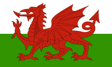 Flagge Wales