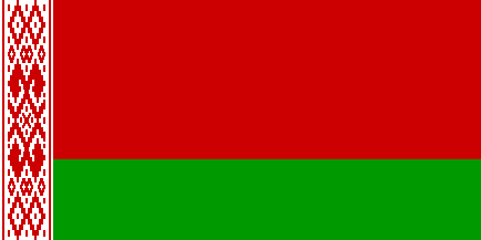 Flagge Wei&szlig;russland