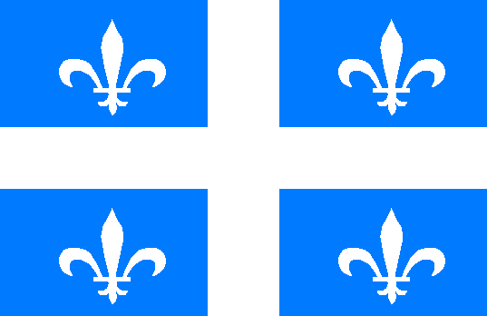 Flagge Quebec