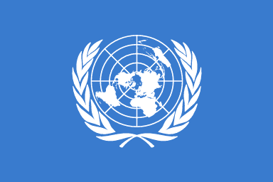 Flagge der Vereinten Nationen
