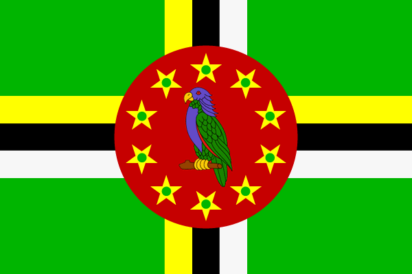 Flagge Dominica
