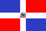 Flagge Dominikanische Republik