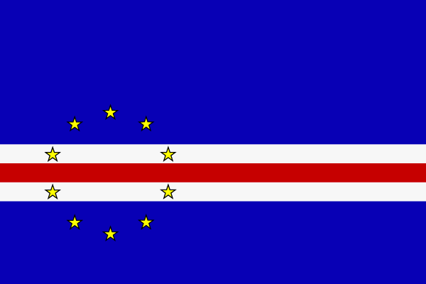 Flagge Kap Verde