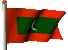 Flagge Malediven