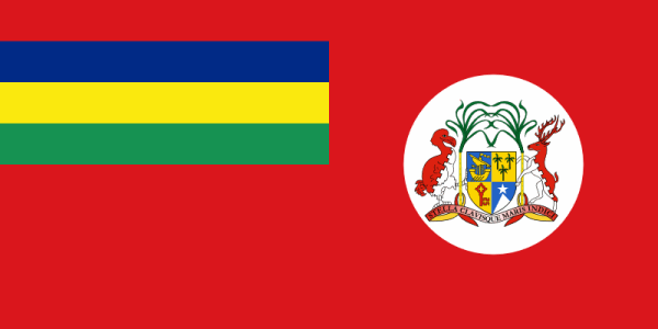 Handelsflagge Mauritius