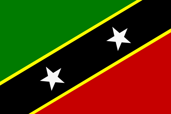 Flagge Saint Kitts und Nevis