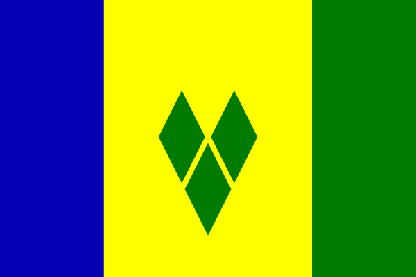 Flagge Saint Vincent und die Grenadinen