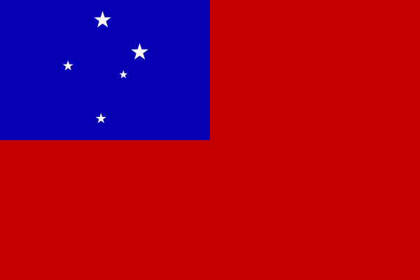 Flagge Samoa
