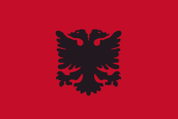 Print-Flag Albanien