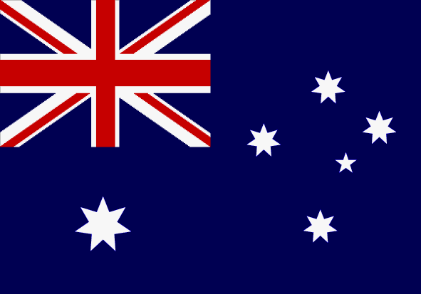 Print-Flag Australien