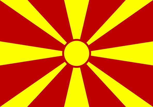 Print-Flag Mazedonien