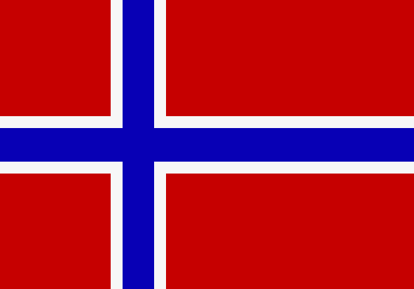 Print-Flag Norwegen