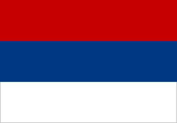 Print-Flag Serbien