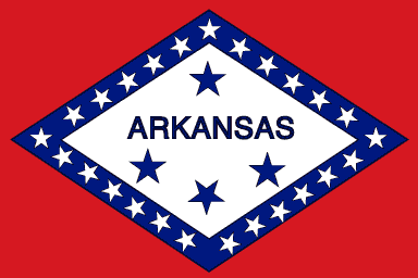 Flagge Arkansas