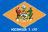 Flagge Delaware