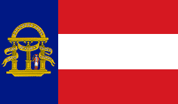Flagge Georgia 1902-1906