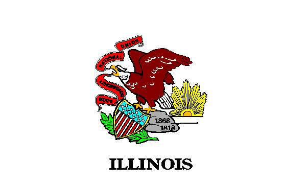 Flagge Illinois
