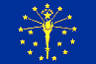 Flagge Indiana