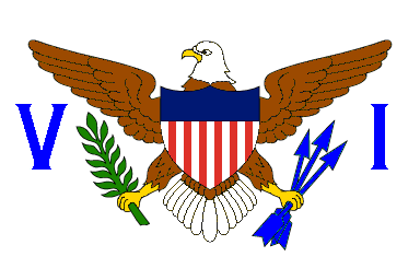 Flagge Jungferninseln (U.S.)