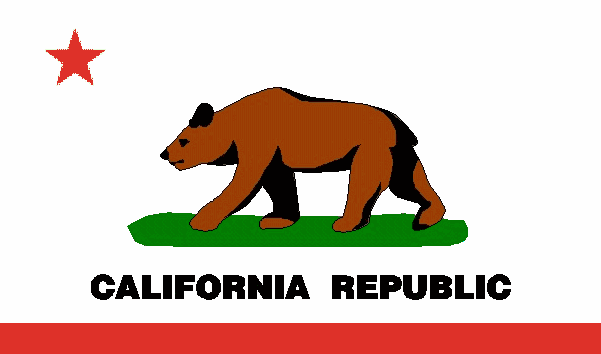 Flagge Kalifornien