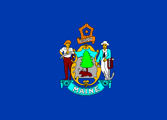 Flagge Maine