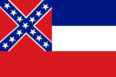 Flagge Mississippi