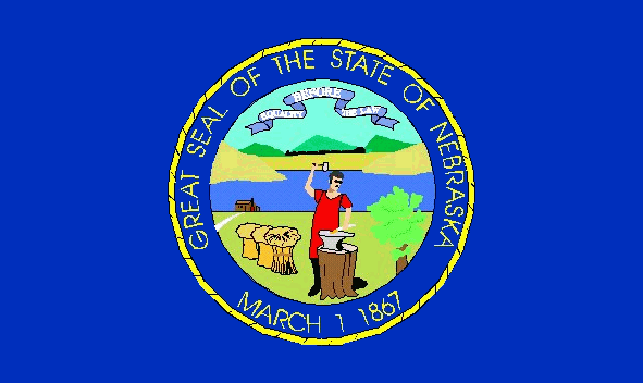 Flagge Nebraska