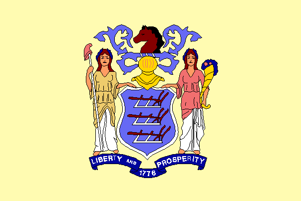 Flagge New Jersey