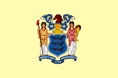 Flagge New Jersey