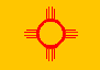 Flagge New Mexico
