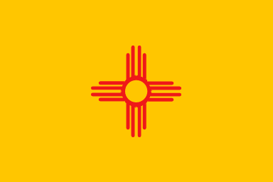 Flagge New Mexico