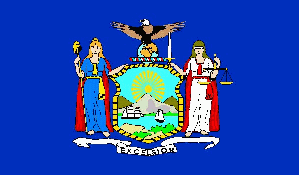 Flagge New York