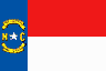 Flagge North Carolina